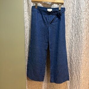Cotton cropped pants from boutique
